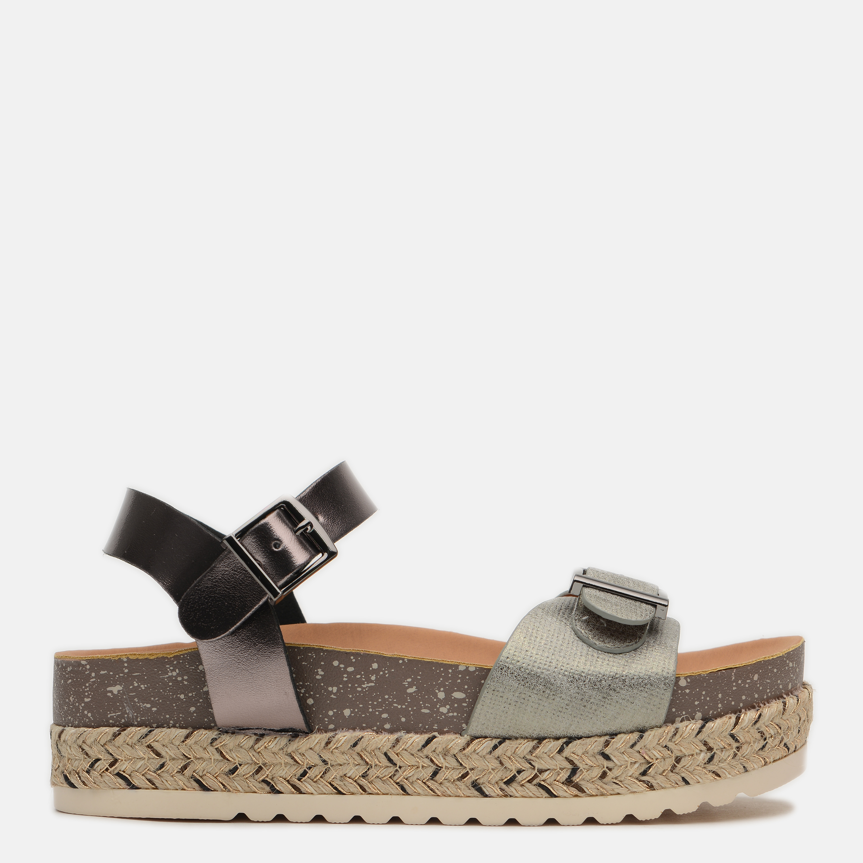 

Босоножки XTI Metallic Ladies Sandals 49111-2201 40 Темно-серые