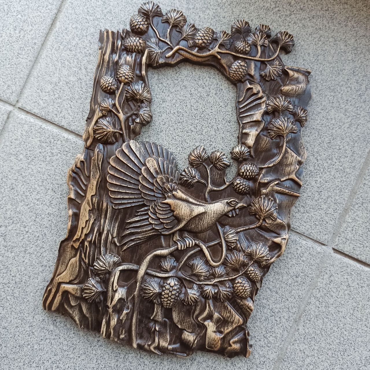 

Барельеф "Глухарь", Atributlux, 100*67 см резной из дерева