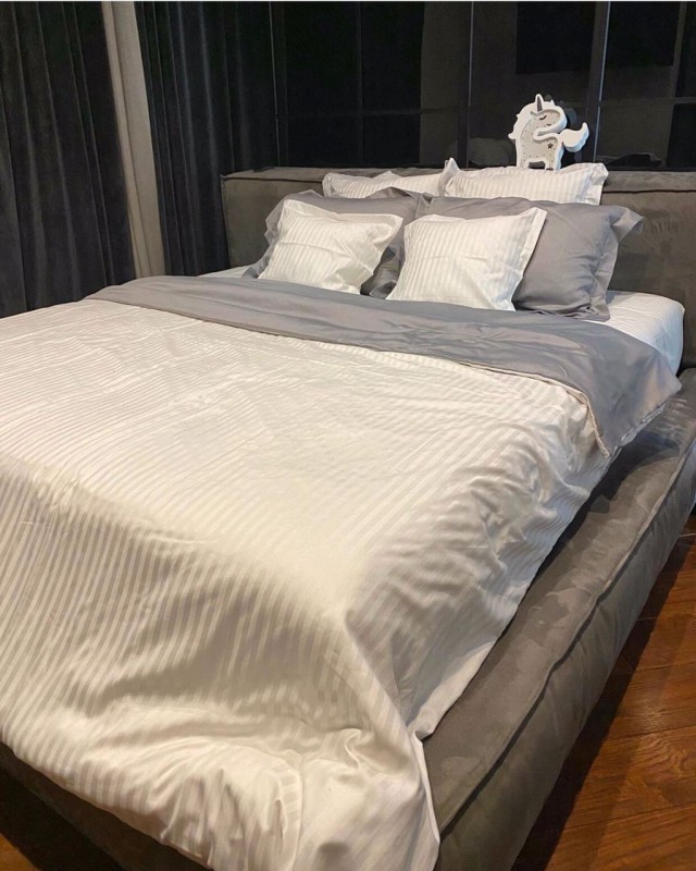 

Комплект постельного белья IMAH 100% Хлопок (простынь на резинке) King Size 214k7070rezshnw1