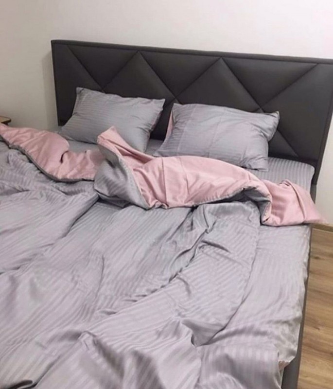 

Комплект постельного белья IMAH Страйп Сатин 100% Хлопок King Size 215k5070hhnw1