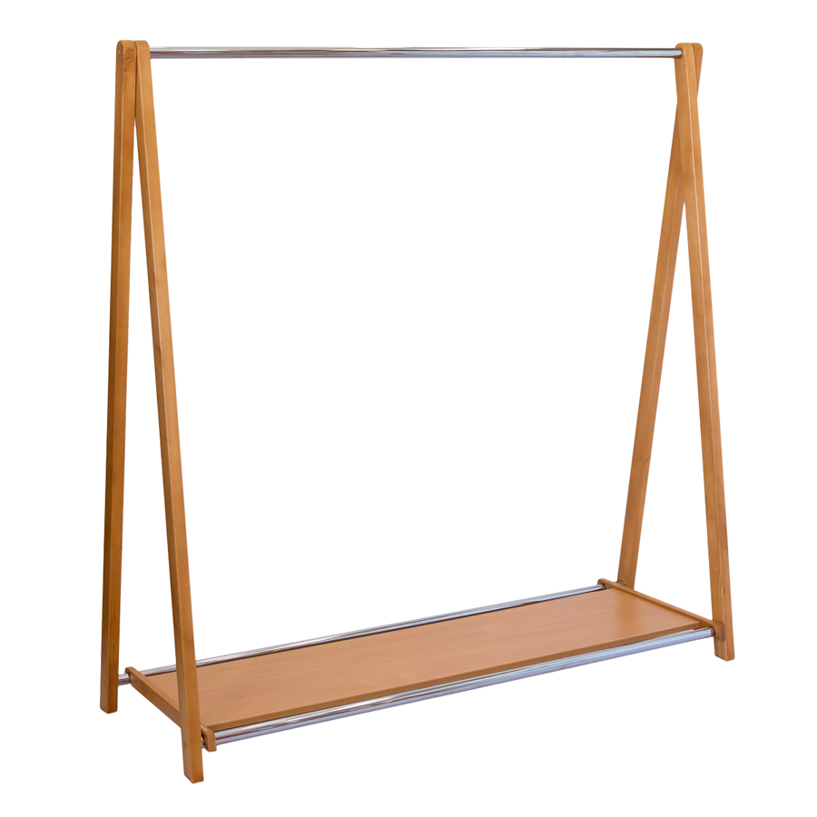 

Вешалка напольная для одежды Fenster Модус 2П Бук 146x150x48,5