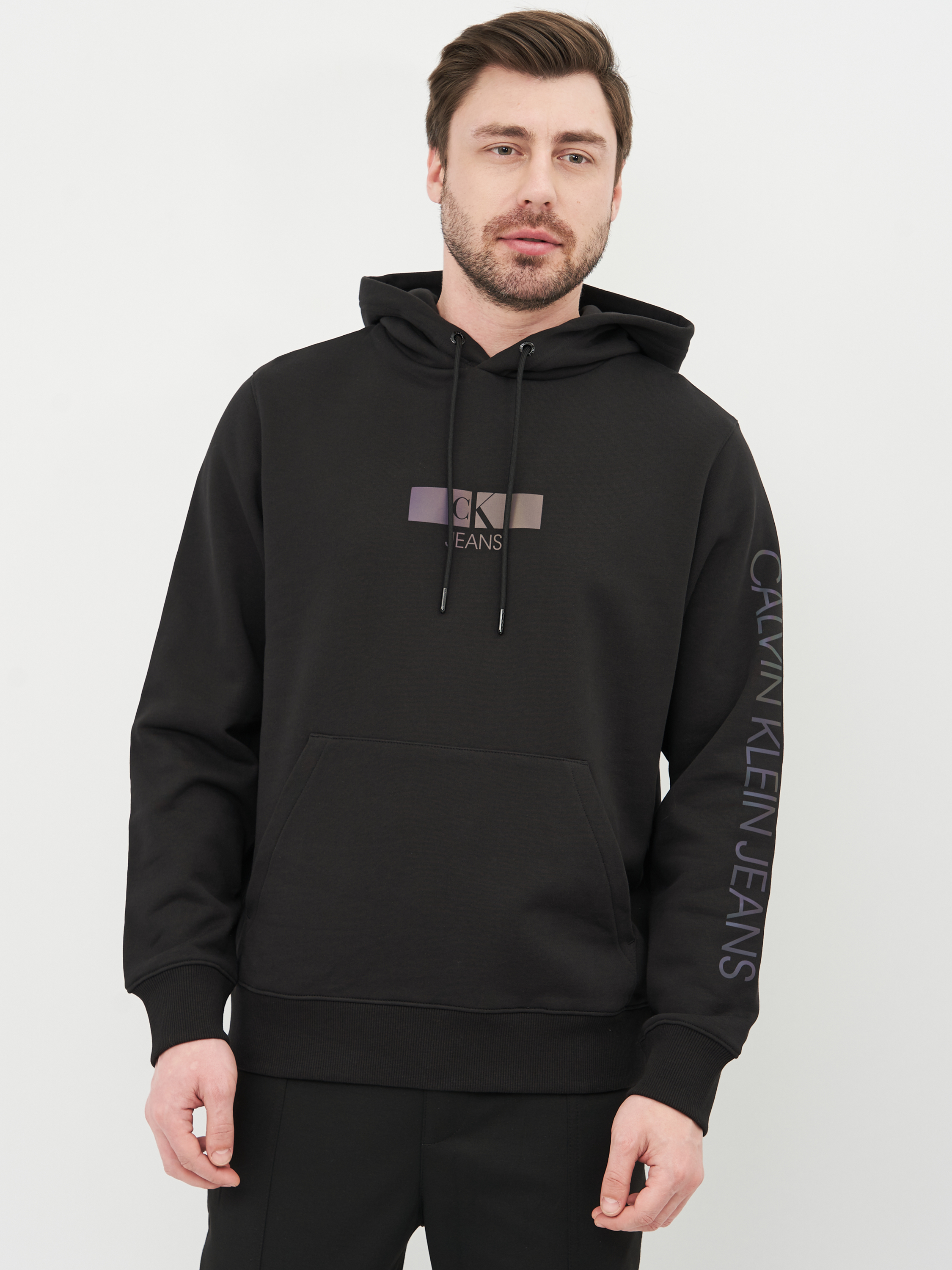 

Худи Calvin Klein Jeans Iridescent Hoodie J30J318017-BEH S Pvh Black
