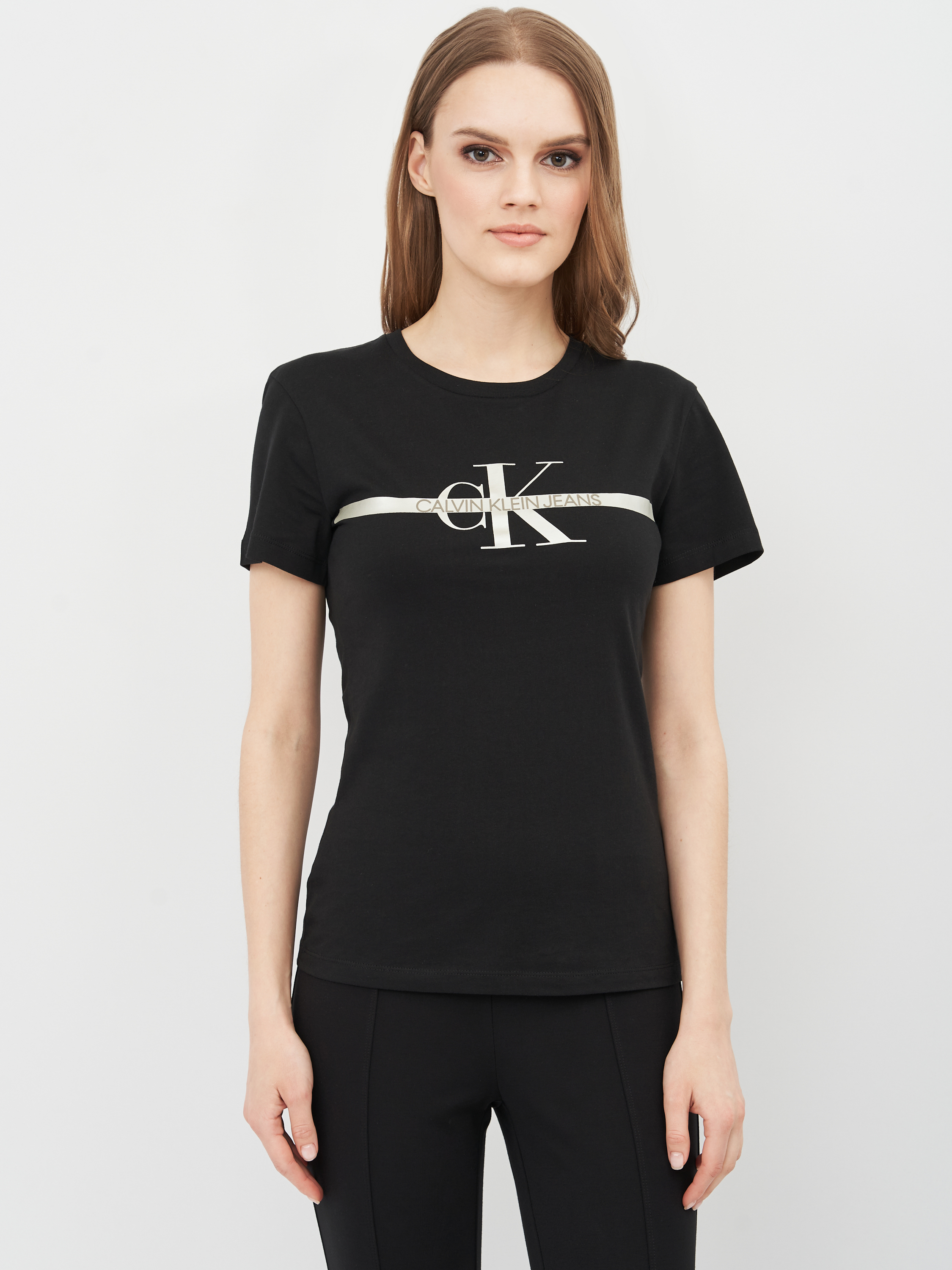 

Футболка Calvin Klein Jeans Gold Monogram Tee J20J215326-BEH S Pvh Black