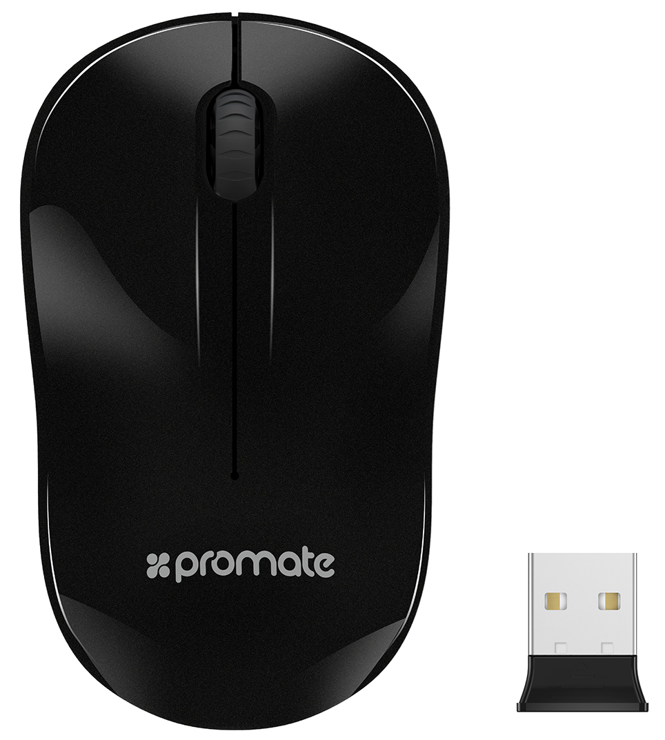 

Мышь Promate Clix-1 Wireless Black (clix-1.black)