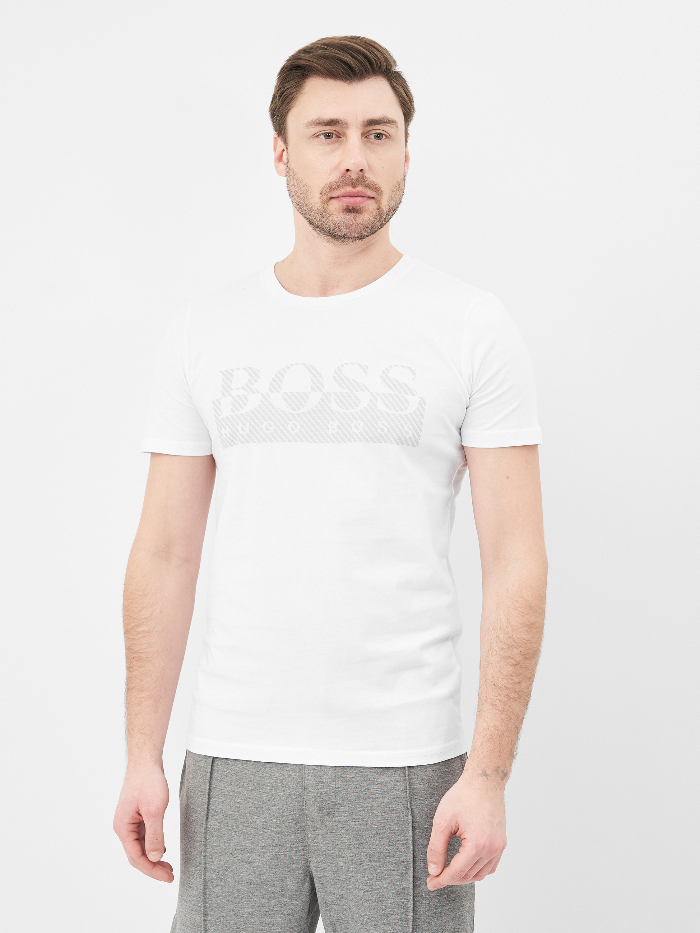 

Футболка Hugo Boss 10570.2 2XL (52) Белая