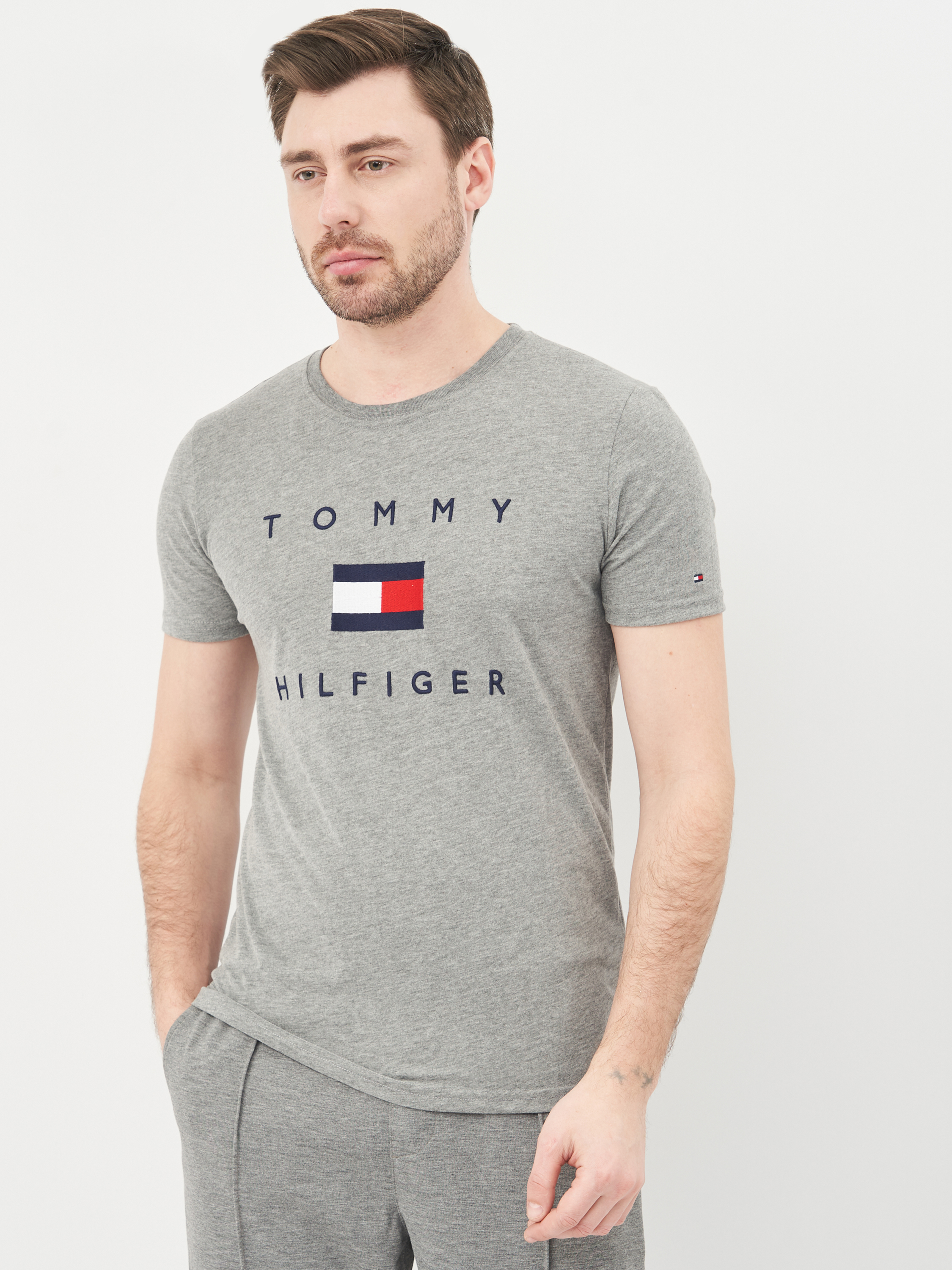 

Футболка Tommy Hilfiger 10573.7  (48) Темно-серая, Футболка Tommy Hilfiger 10573.7 L (48) Темно-серая