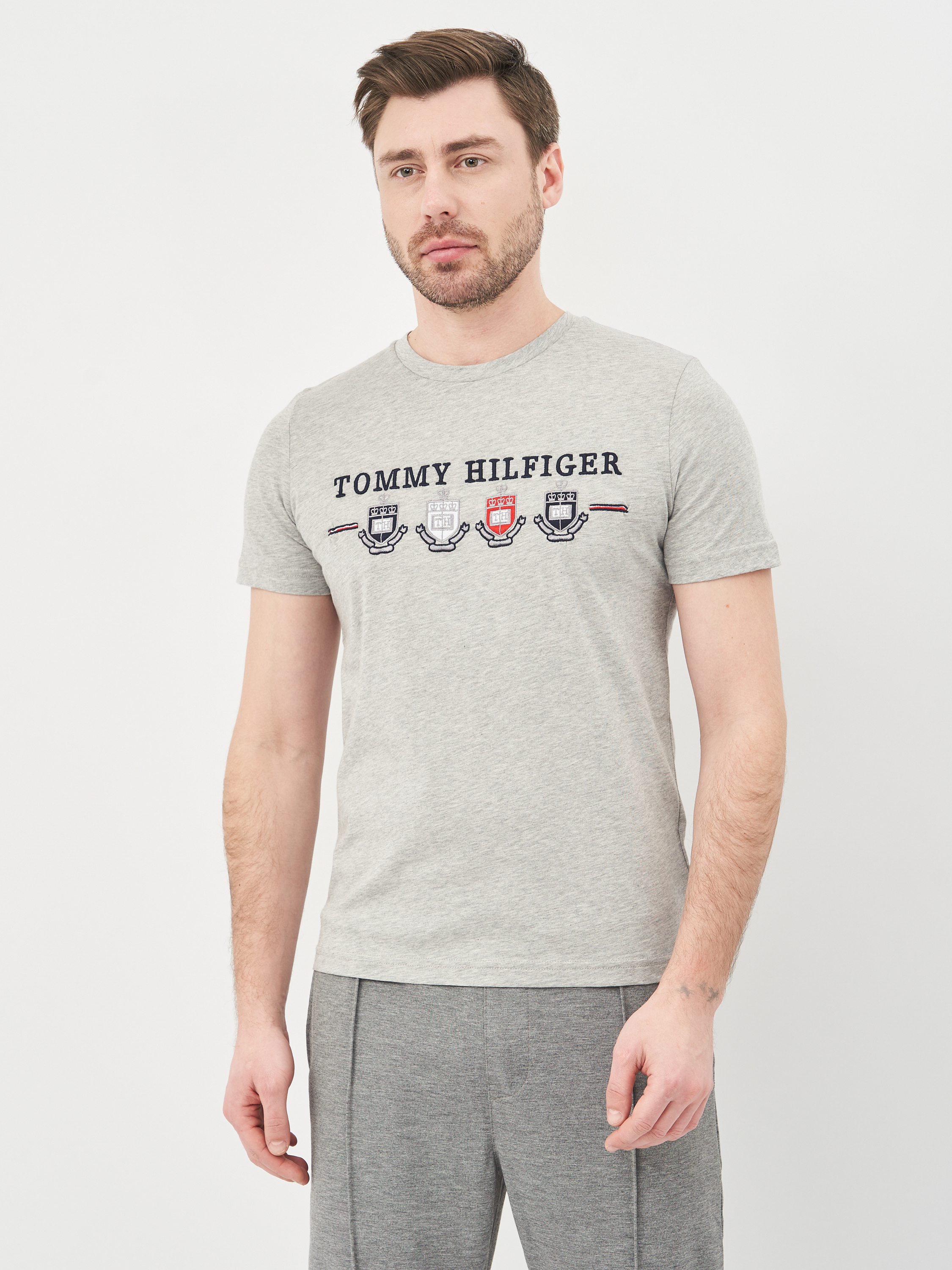 

Футболка Tommy Hilfiger 10587.3  (46) Серая, Футболка Tommy Hilfiger 10587.3 M (46) Серая