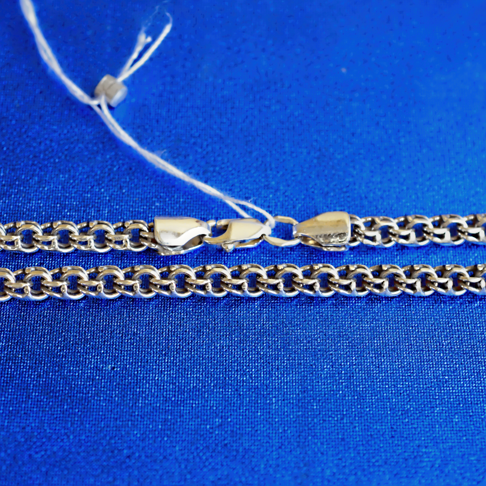 

Серебряная цепочка Meridian 925 пробы Круглый бисмарк в чернении 50 размер (5101/12500)