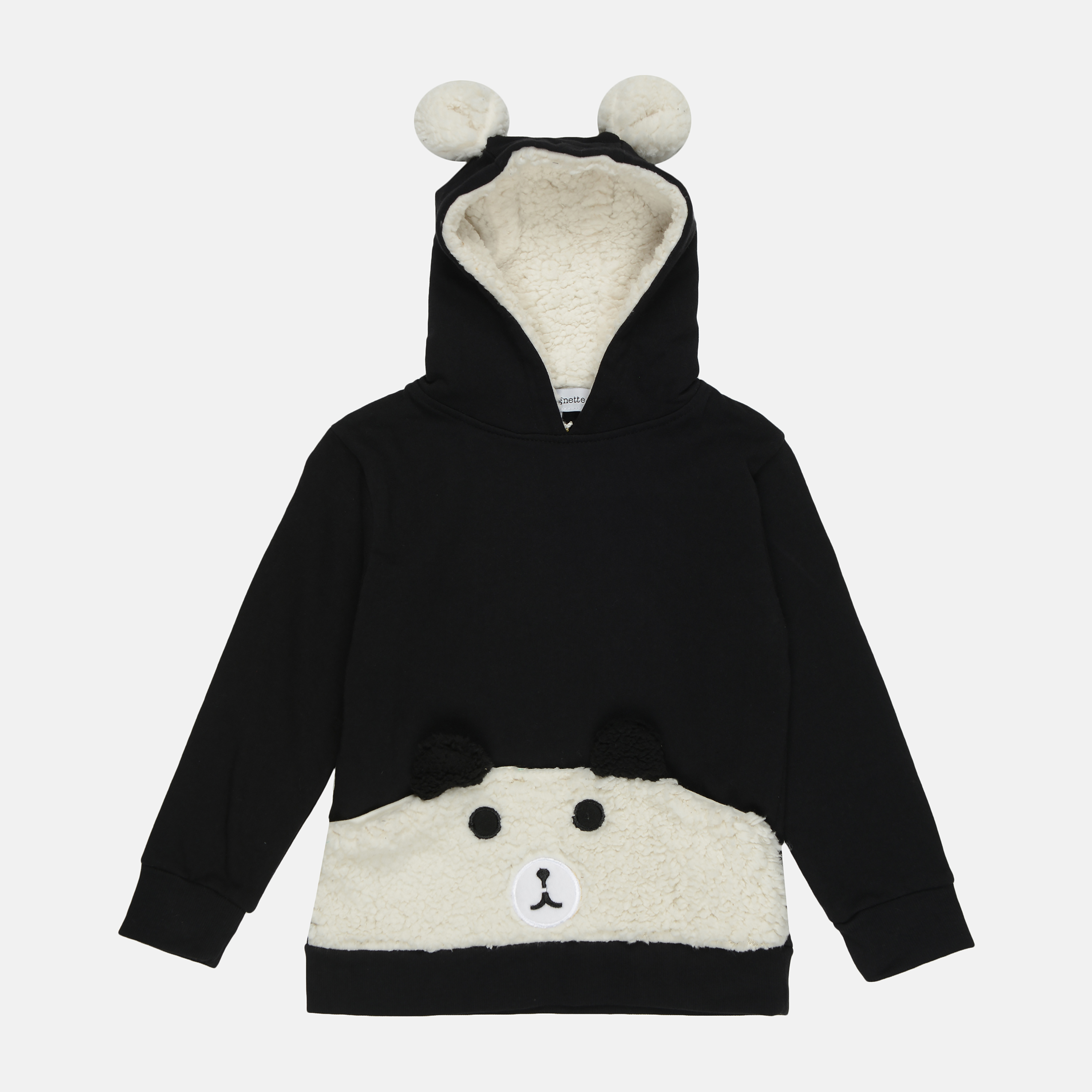 

Худи Lulu Castagnette smix03700501 116 см Черное