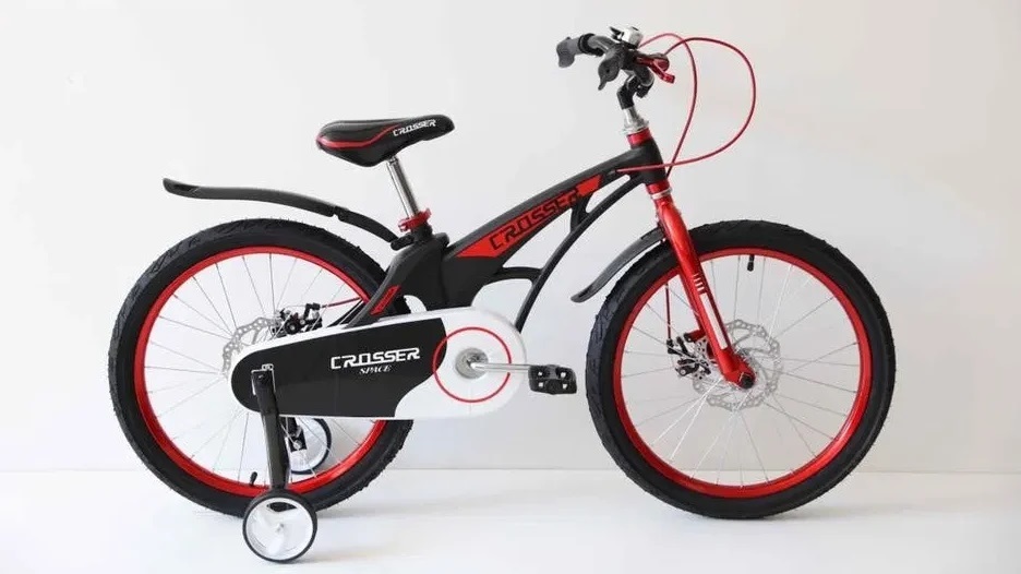 

Велосипед Crosser magnesium bike 2021 SPACE 20" Black (SPACE2021)