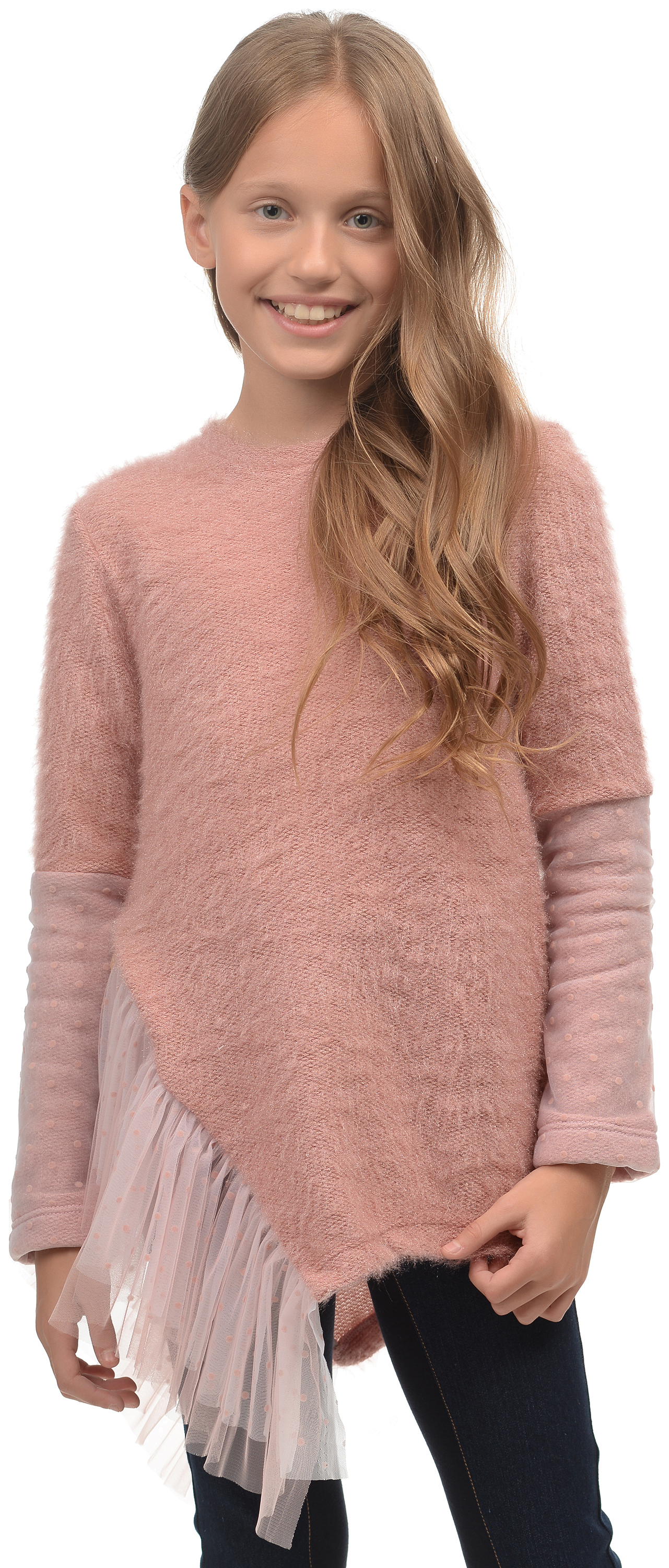 

Туника ANDRE TAN Kids K30060 122-128 см Пудра