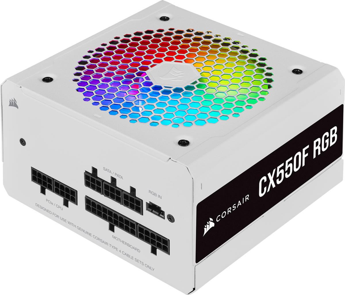 

Блок питания Corsair CX550F RGB 550W White (CP-9020225-EU)