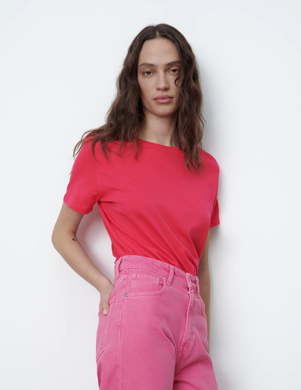 

Футболка Zara Ж1060520 (4174/025/620) цвет розовый S