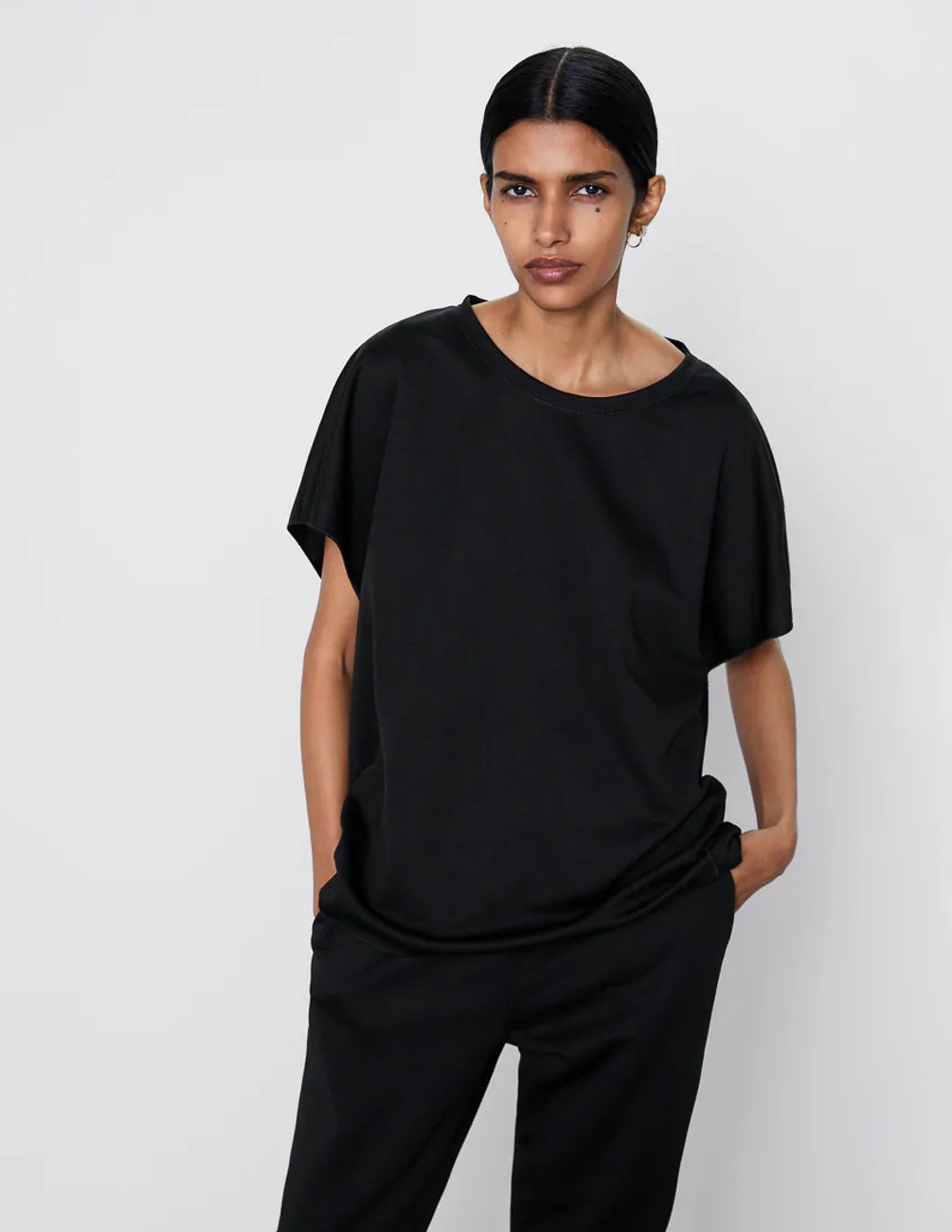

Блуза Zara Ж1060687 (0264/628/800) цвет черный S