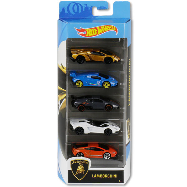 

Набор из 5 машинок Хот Вилс Ламборгини Hot Wheels Lamborghini Mattel GHP62