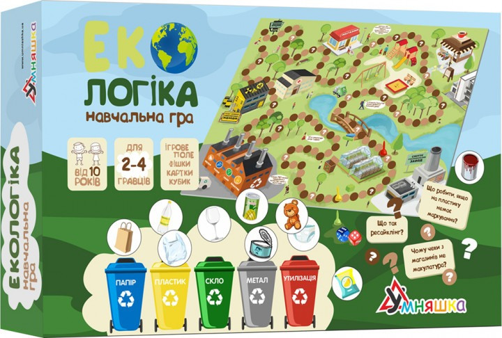 

Настольная обучающая игра Экологика (1319-UM)