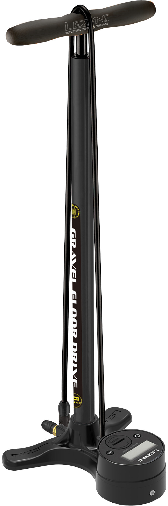 

Велосипедный насос Lezyne Gravel Digital Drive Floor Pump matt black
