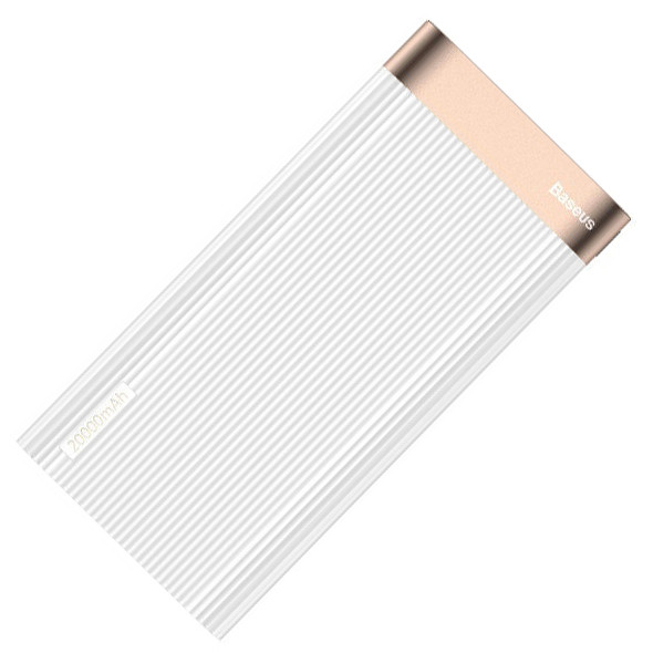 

Внешний аккумулятор (Power Bank) Baseus Parallel Type-C PD+QC3.0 20000mAh 2USB 18W, white