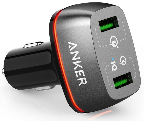 

Автомобильное зарядное устройство Anker Powerdrive+2 with Quick charge 3.0 V3