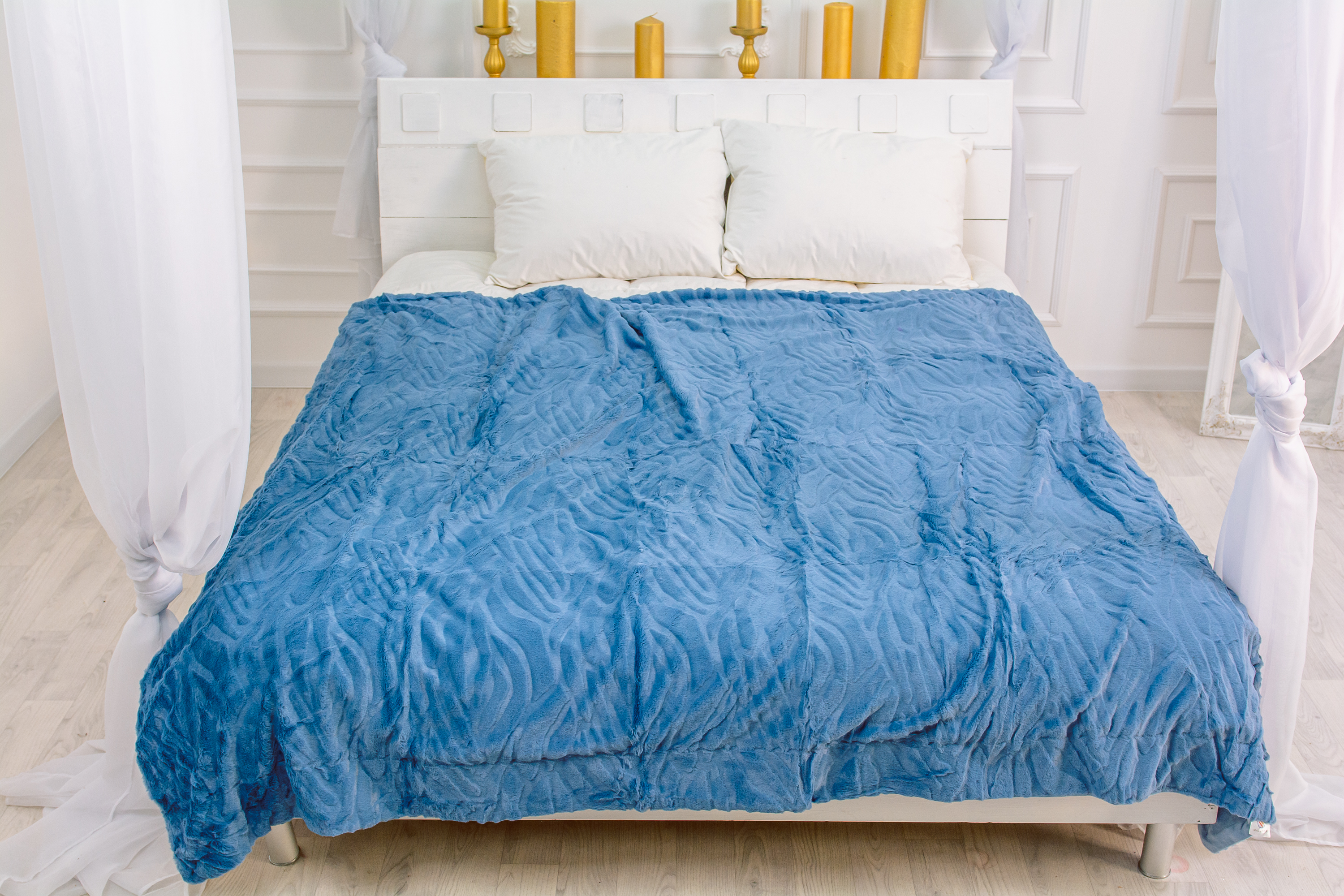 

Плед MirSon №1012 Aurora Blue 200x220