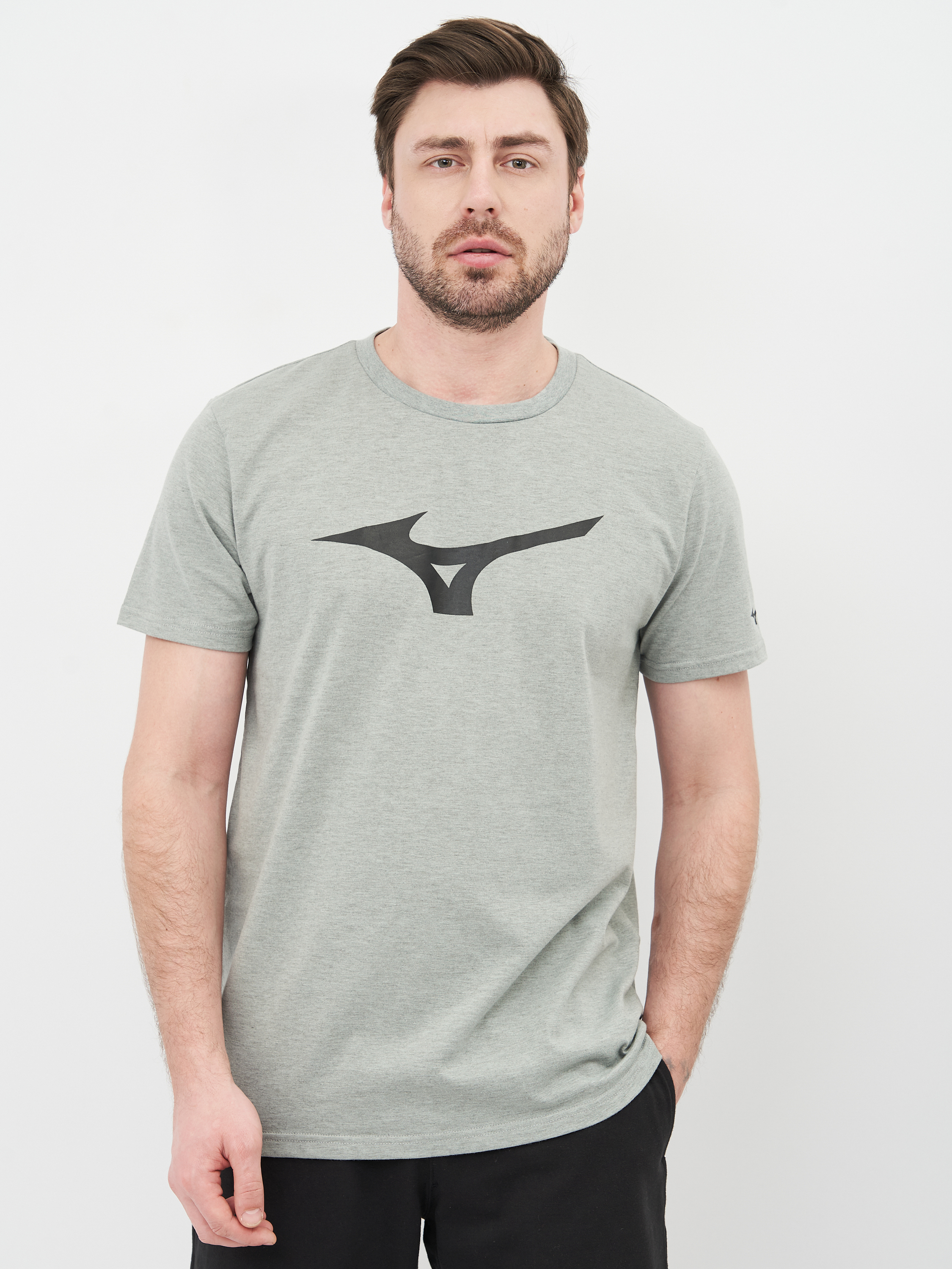 

Футболка Mizuno Athletic Rb Tee K2GA050205  Серая, Футболка Mizuno Athletic Rb Tee K2GA050205 L Серая