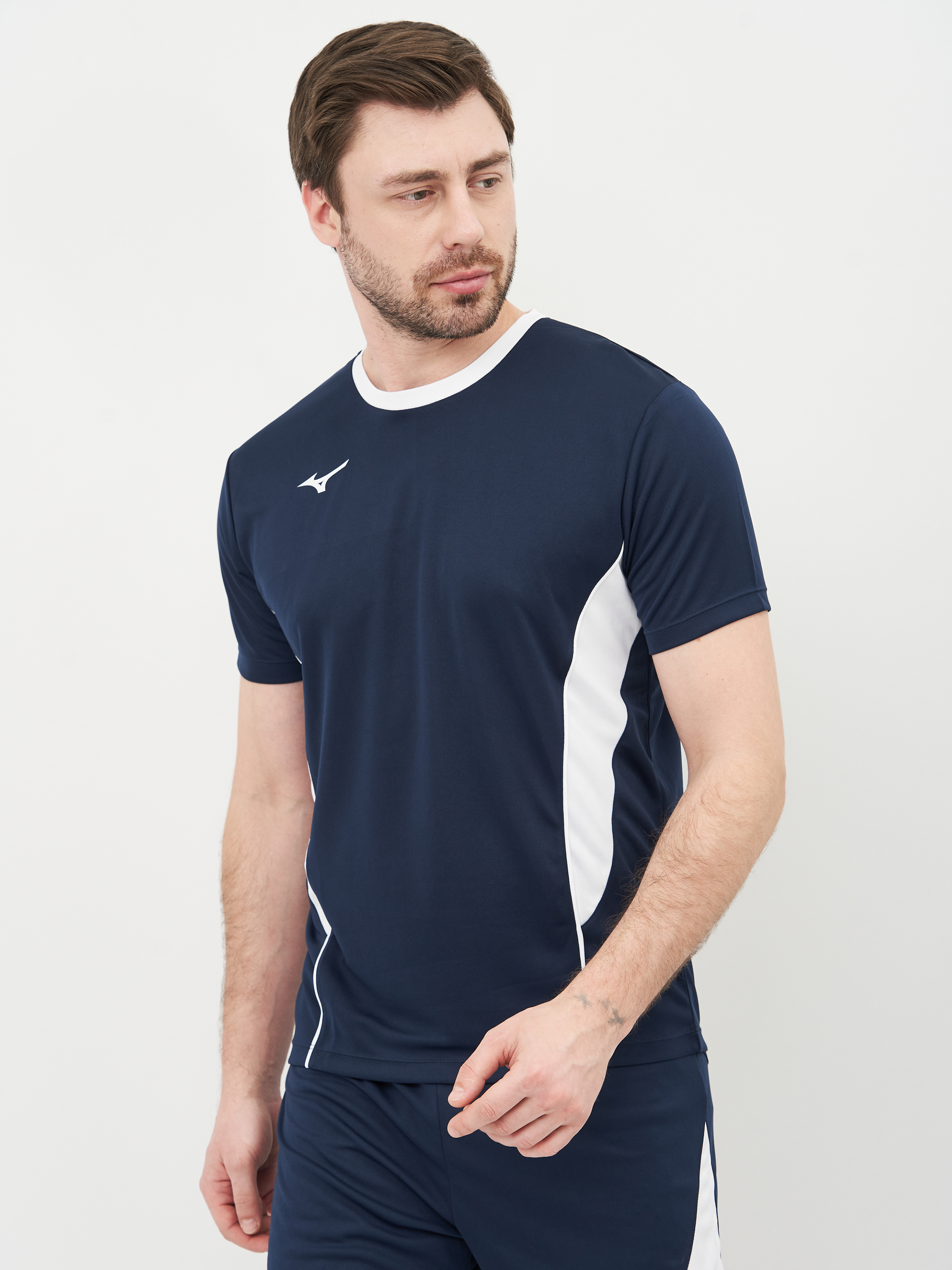 

Футболка Mizuno Men Auth Hiq Tee V2EA700114  Синяя, Футболка Mizuno Men Auth Hiq Tee V2EA700114 S Синяя