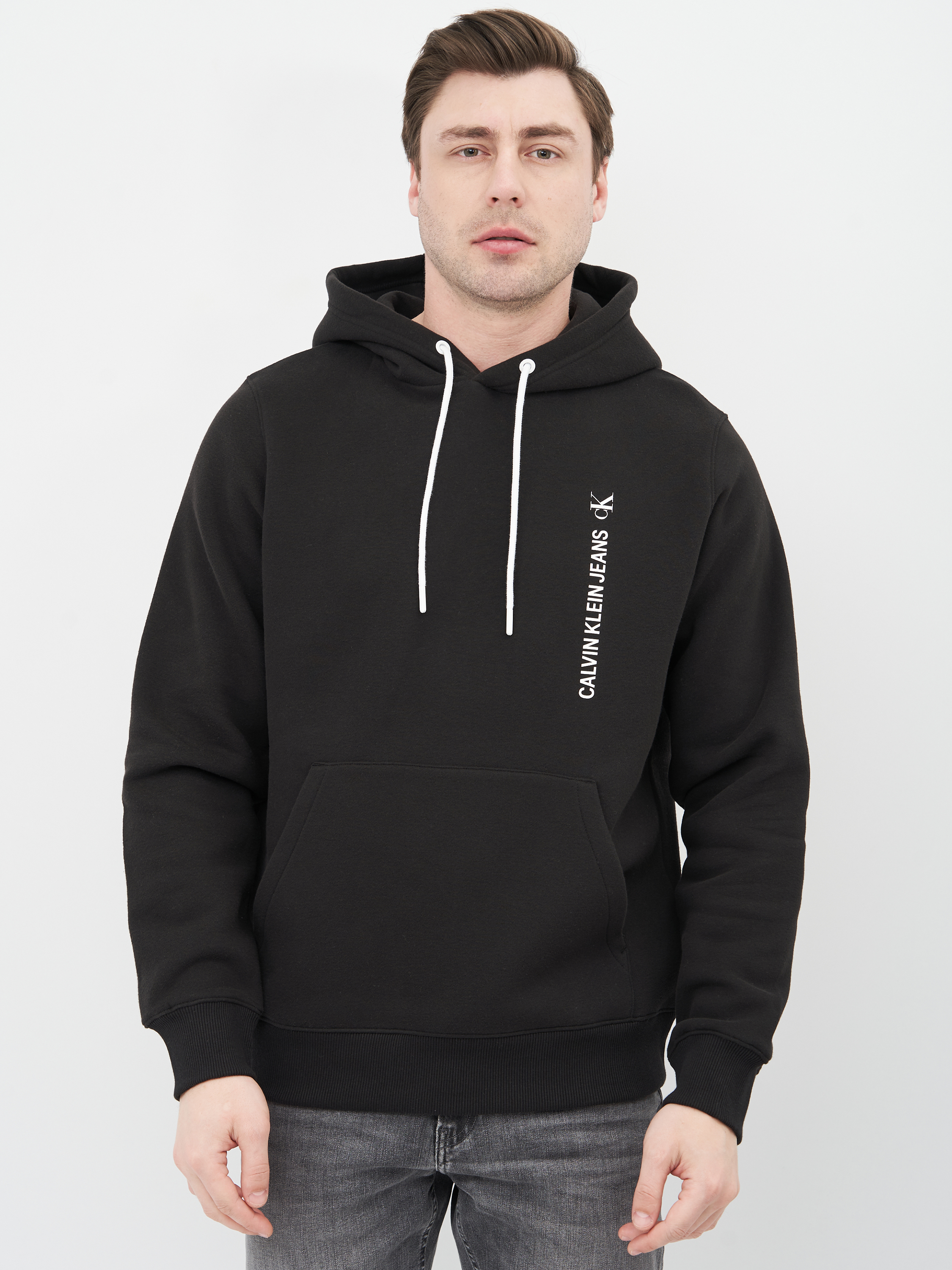 

Худи Calvin Klein Jeans Graphic Back Logo Hoodie J30J317670-BEH L Pvh Black