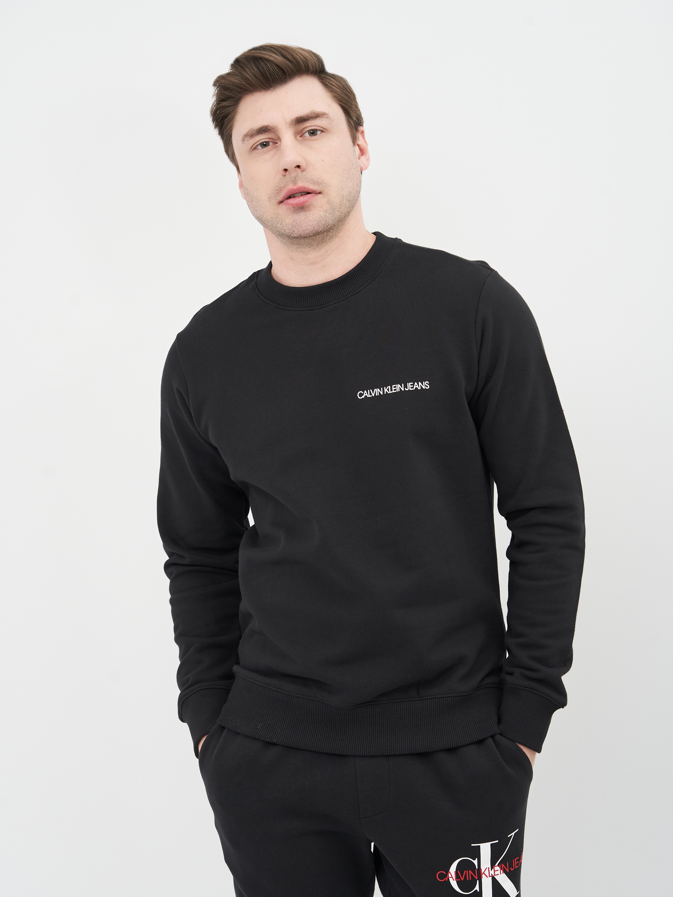 

Свитшот Calvin Klein Jeans Monogram Crew Neck J30J319226-BEH M Pvh Black
