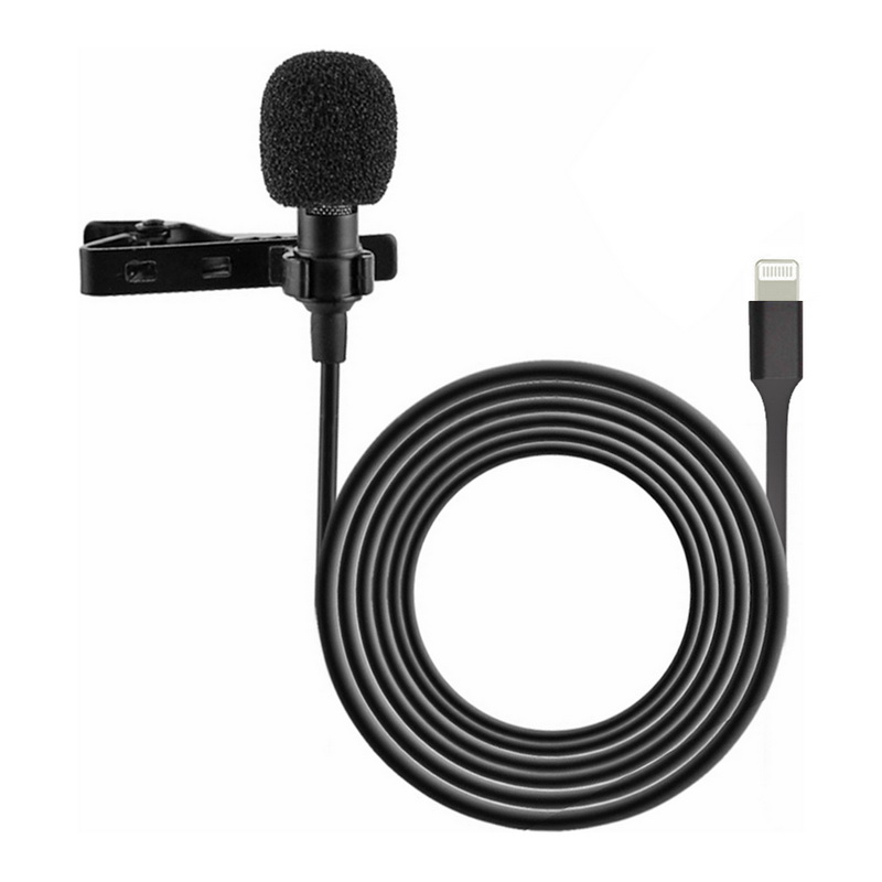

Петличный микрофон для iPhone, iPad с разъемом Lightning Alitek iMic (482491)