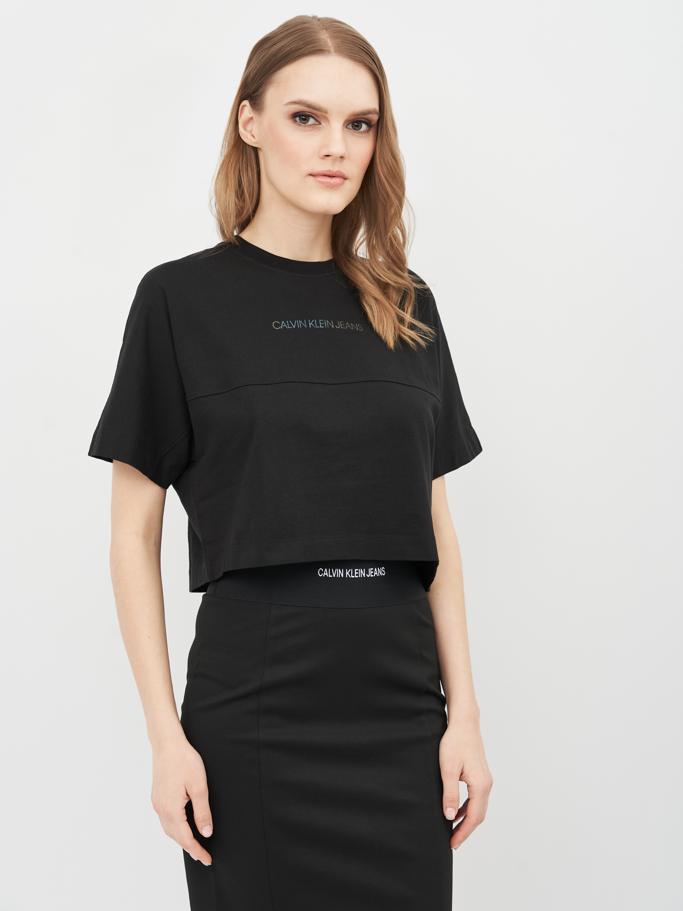 

Футболка Calvin Klein Jeans Back Reflective Logo Tee J20J215313-BEH M Pvh Black