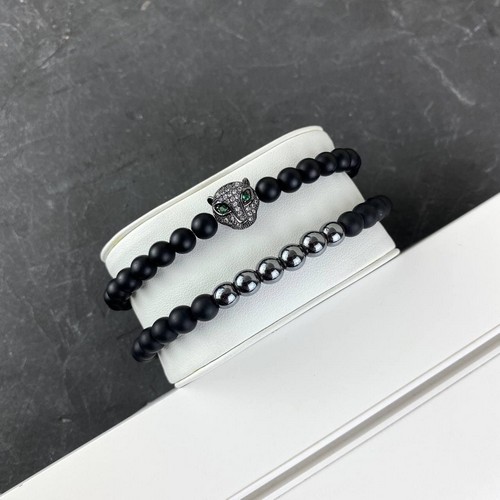 

Браслет 2B Rich Bracelet 8 mm, 19 cm Tiger All Black