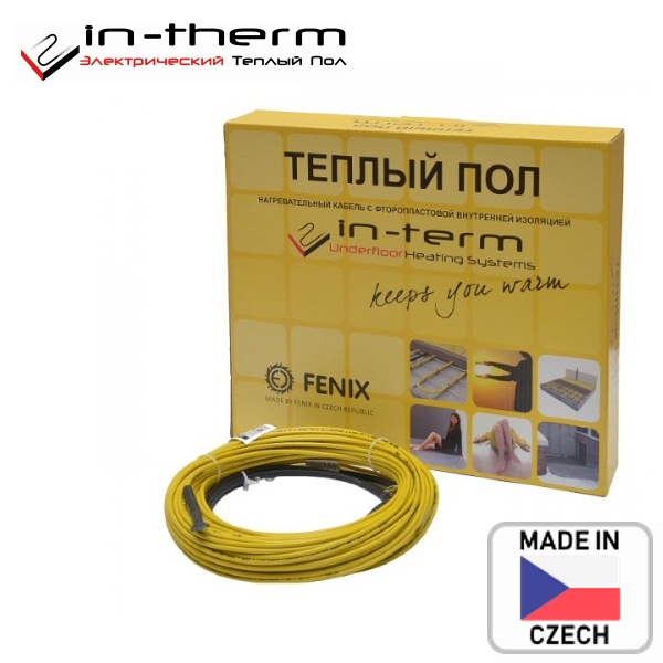 

Тепла підлога | Нагрівальний кабель IN-THERM ADSV 20Вт/м 550Вт 27м 4.3м.кв