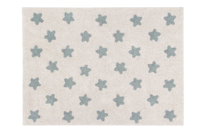 

Коврик Lorena Canals Stars Natural-Vintage Blue 120х160 см.