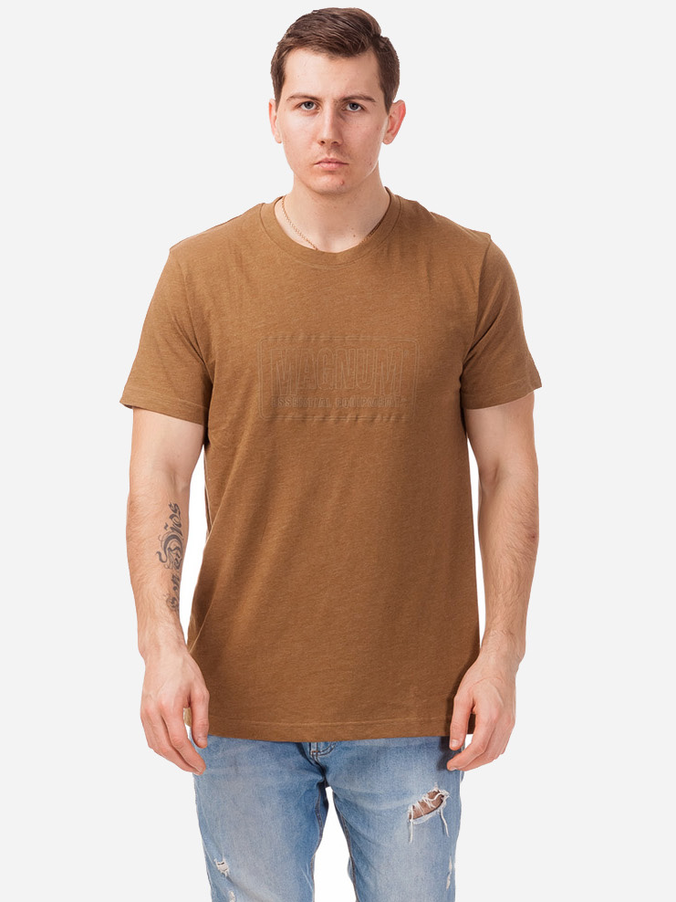 

Футболка Magnum Essential T-Shirt MGETСM  Коричневая, Футболка Magnum Essential T-Shirt MGETСM M Коричневая