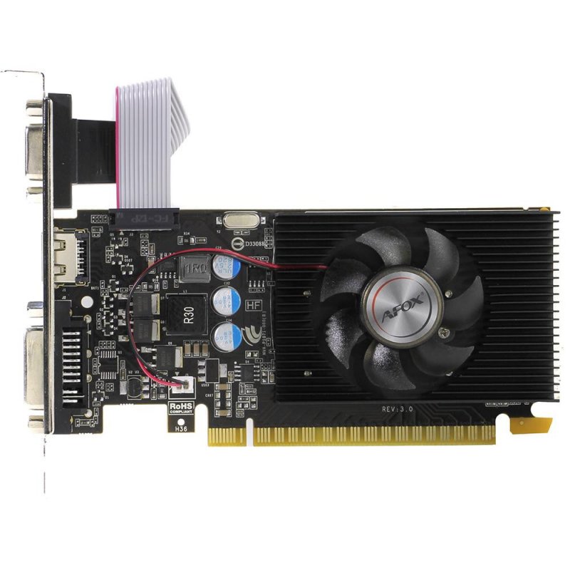 

Видеокарта AFOX GeForce GT220 Low Profile (AF220-1024D3L2)