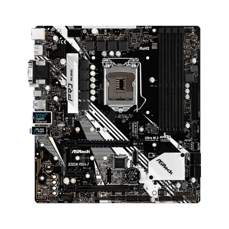 

Материнськая плата ASRock B365M Pro4-F (B365M Pro4-F)