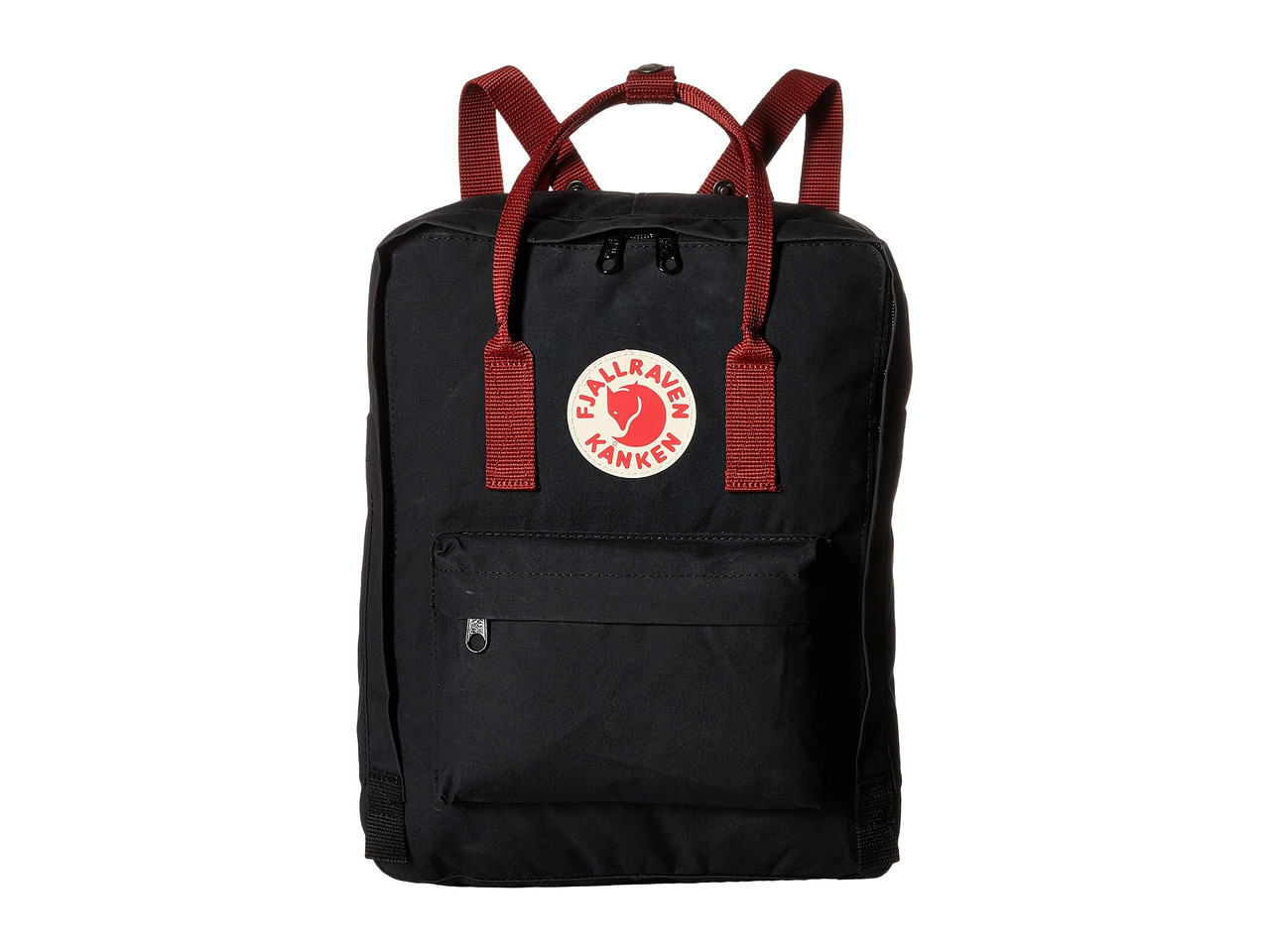 

Рюкзак Fjallraven Kanken Classic 16л Black-Ox Red