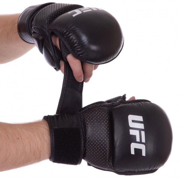 

Перчатки для бокса UFC PRO MMA Combat UCK-75195 р-р L-XL Черный (MR12976)