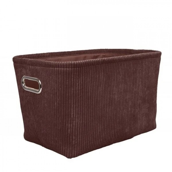 

Flora 50049 вельветовая прямоугольная с ручками коричневая