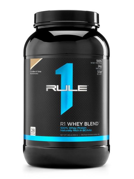 

Протеин R1 Whey Blend Rule One печенье сливки 2.27 кг (RO012)