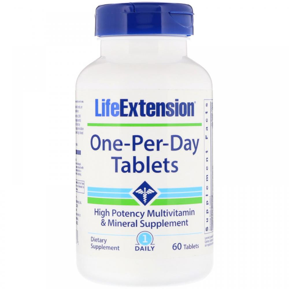 

Витамины Life Extension One-Per-Day 60 Tabs Витаминный комплекс