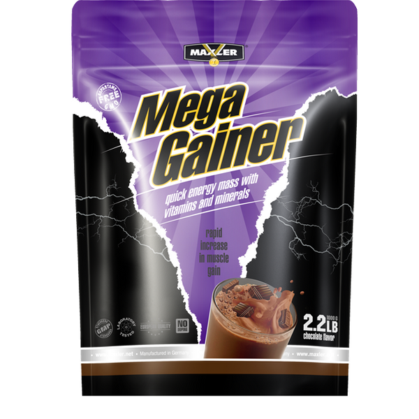 

Гейнер Mega Gainer Maxler шоколад 1.0 кг (MA005)