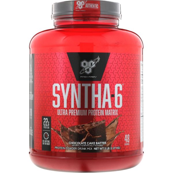 

Протеин Ultra Premium Protein Syntha-6 BSN шоколадный торт 2.27 кг (BS047)