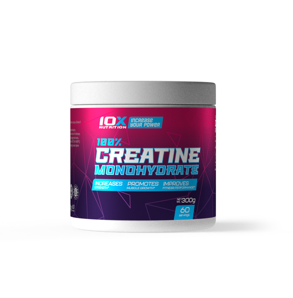 

Креатин 100% Creatine monohydrate 10X Nutrition 300 г (TNX001)