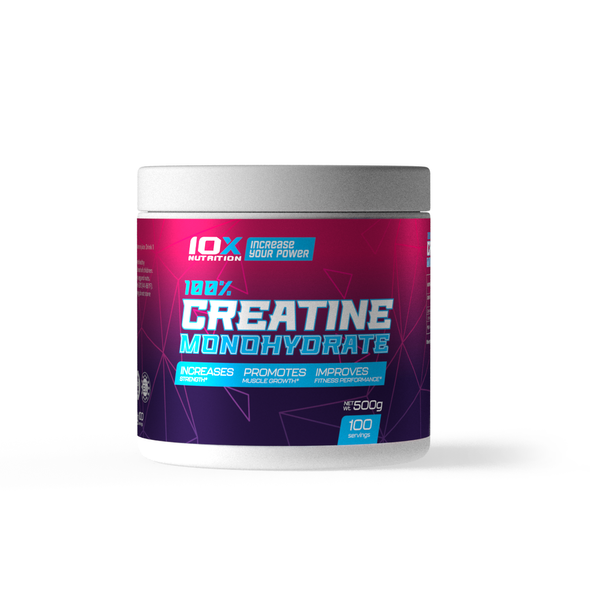 

Креатин 100% Creatine monohydrate 10X Nutrition 500 г (TNX002)