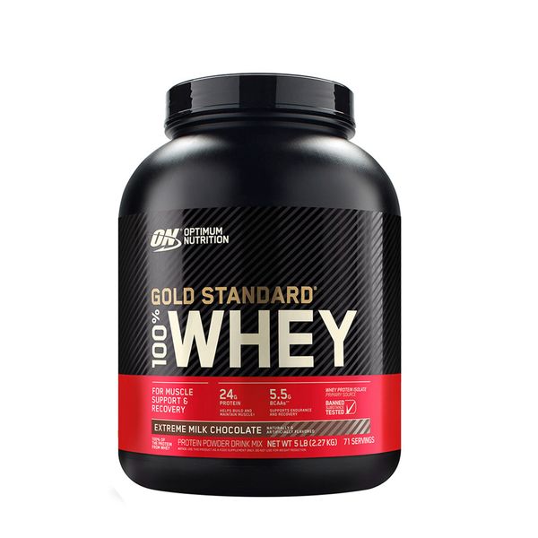 

Сывороточный протеин 100% Whey Gold Standard Natural Optimum Nutrition молочный шоколад 2.268 кг (ON122)