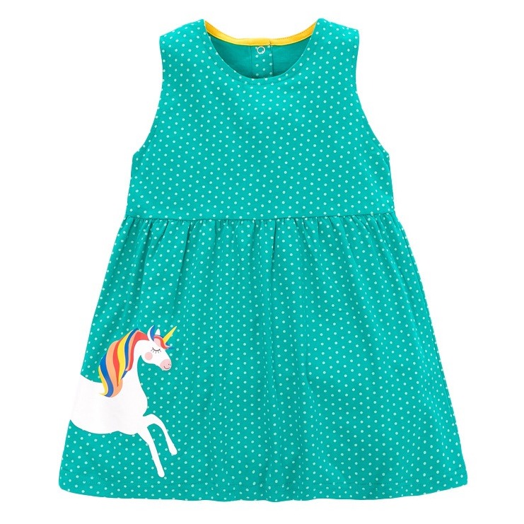 

Сарафан для девочки Peas and unicorn Little Maven (98 / 3 года) Бирюзовый