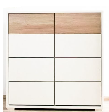

Комод Embawood Грей W800 білий