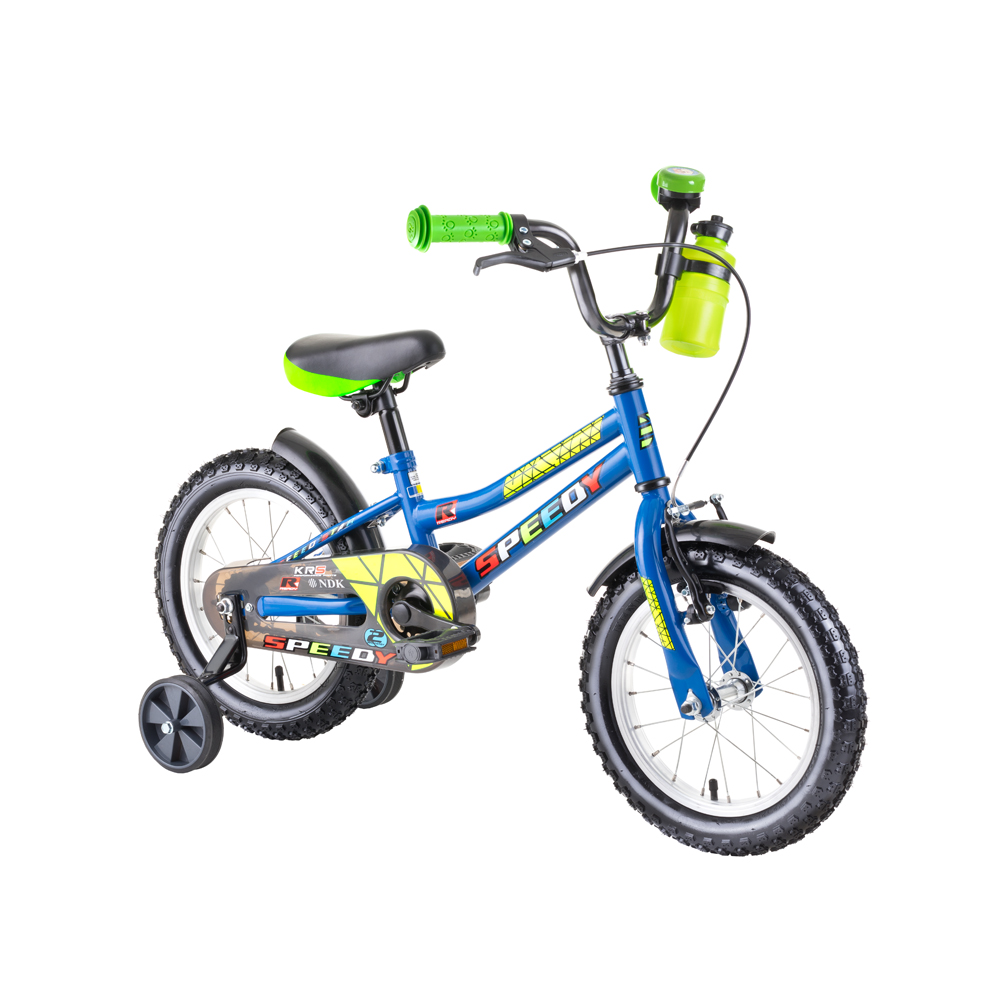 

Дитячий велосипед DHS Speedy 1401 14" - model 2019 - синій