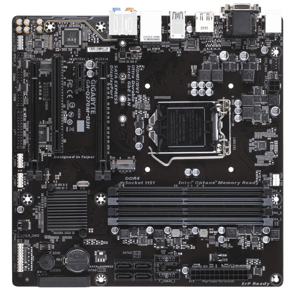 

GIGABYTE GA-Q270M-D3H (GA-Q270M-D3H)